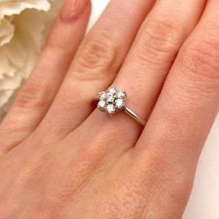 Anillo de oro 18kt con diamantes