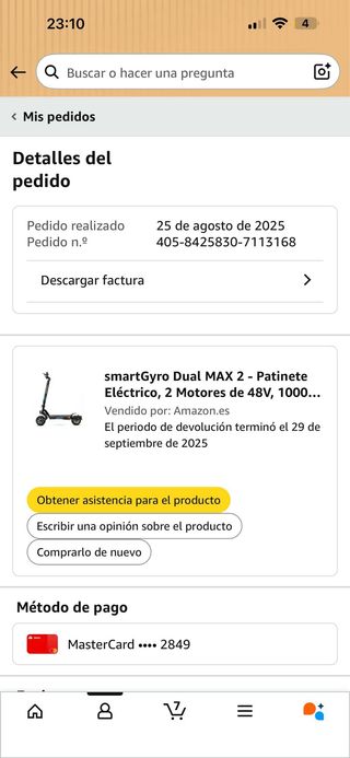 smartGyro Dual MAX 2 Patinete Eléctrico