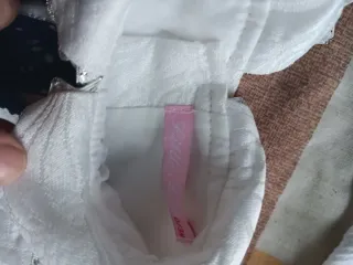 Vestido , gorrito y chaqueta bebé niña