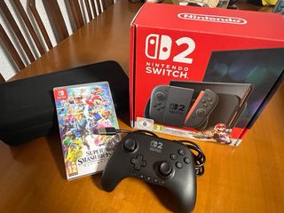 Nintendo Switch + Mando y Super Smash Bros.