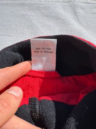 Giacca Puma Vintage Anni '90 Rossa/Nera