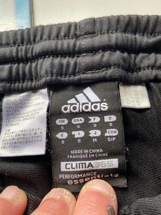 Pantalón chándal Adidas hombre Talla S-M negro
