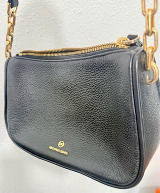 Bolso Piel Michael Kors Negro Auténtico