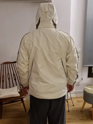 Chaqueta Esquí/Montaña Blanca y Verde