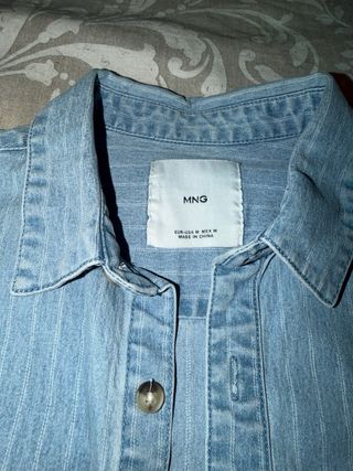 Camisa vaquera Mango oversize M/38