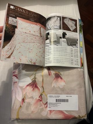 Completo letto matrimoniale da  corredo Magnolia