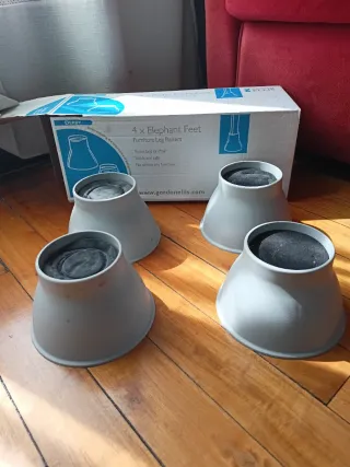 4 Elevadores para sofas, Patas de Elefante