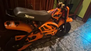 Moto Infantil Naranja 111 Xtreme