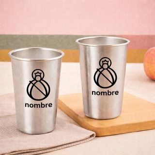 Vaso metálico personalizado Virgen de la Cabeza