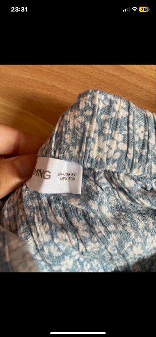 Pack de falda pantalón mango y top zara