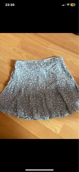 Pack de falda pantalón mango y top zara