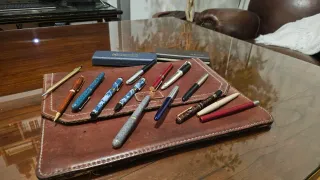 Set di penne stilografiche e boli vintage