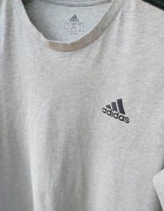 Maglietta Adidas Uomo Grigia Taglia L