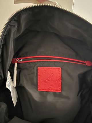 Mochila Desigual Roja Cuero