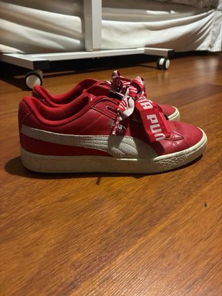 Zapatillas Puma Rojas Talla 38.5