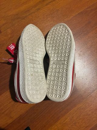 Zapatillas Puma Rojas Talla 38.5