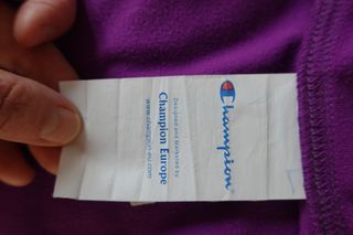 Chaqueta Deportiva Champion Morada Talla L