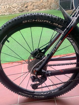 Bicicleta CUBE XMS Doble Suspensión MTB 26”