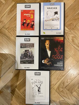 Lote 5 Películas DVD El País Cine
