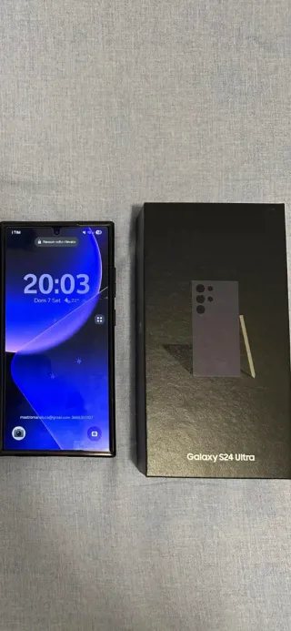 Samsung S24 Ultra + Cover