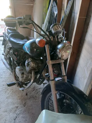 Honda Cruiser Negra/Azul Manual