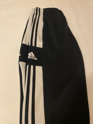 Pantalón chándal Adidas negro y blanco
