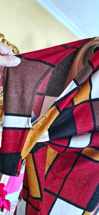 Jersey Lúrex Geométrico Multicolor