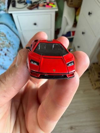Pop Race Lamborghini Countach rojo