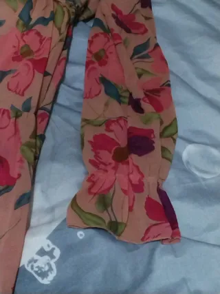 VESTIDO largo-maxi floral BOHO, estilo romántico