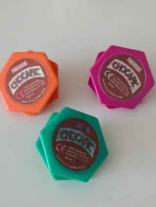 Lote Chocapic: 3 sellos + figura para lápiz