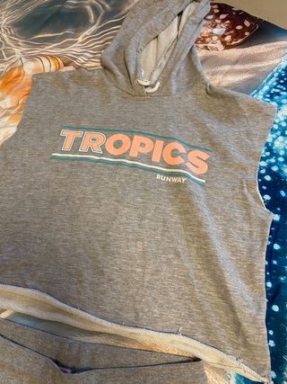 Conjunto Sudadera y Pantalón Gris