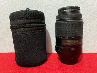 Nikon DX 55-300mm VR Teleobjetivo + Funda