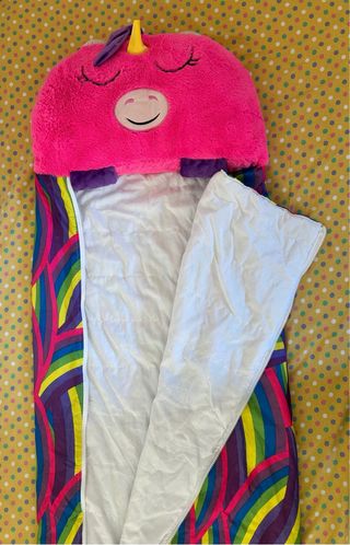 Dormiloco Unicornio Peluche Rosa. 1,50m