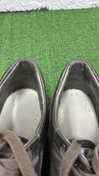 Scarpe Hogan Marrone Pelle Scamosciata