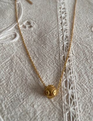 Colar Conta Viana Dourado