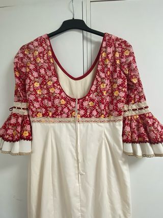 Vestido Flamenco Volantes Estampado