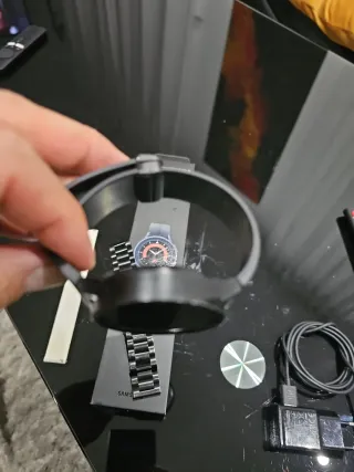 Samsung Galaxy Watch5 Pro Negro. 1 día de bateria