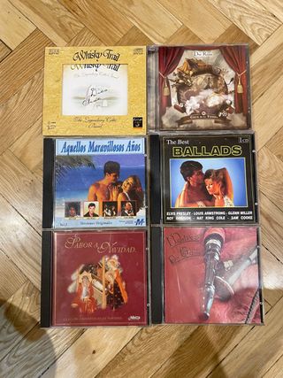 Lote 6 CDs Música Variada