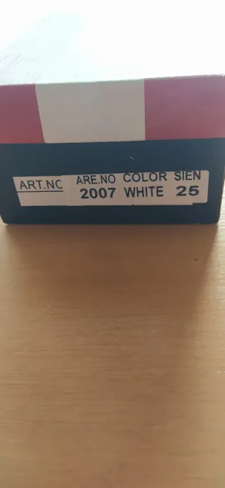 Zapatos de tacón blancos talla 25