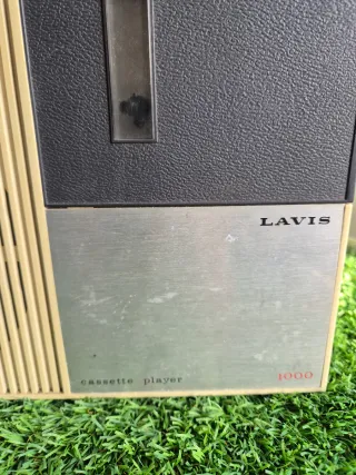 Reproductor de casete Lavis 1000 beige/negro