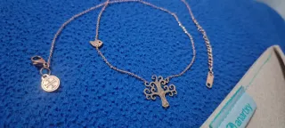 Cadena Árbol de la Vida y Pajarito. Nuevo.