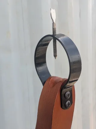 Soporte Jamonero Madera y Metal.