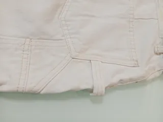 Minifalda Vaquera Blanca Bershka