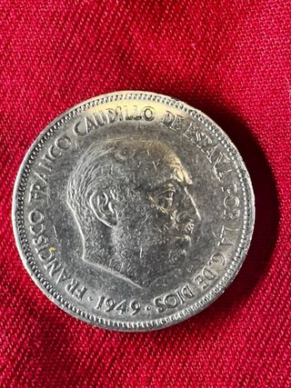 Lote Monedas  Franco Caudillo de España