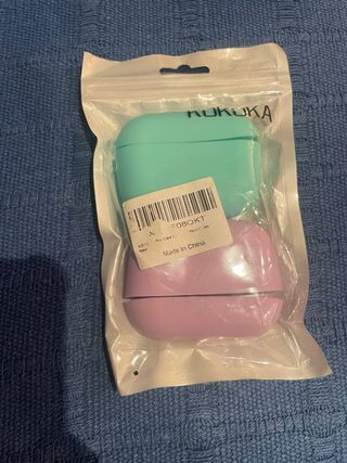 Fundas KOKOKA para AirPods Pro (Azul  y Morado)