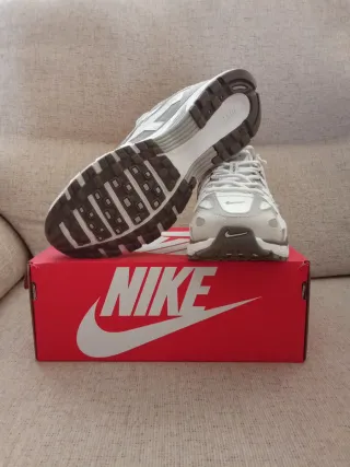 Zapatillas Nike P-6000 Marrón/Blanco