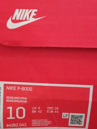 Zapatillas Nike P-6000 Marrón/Blanco