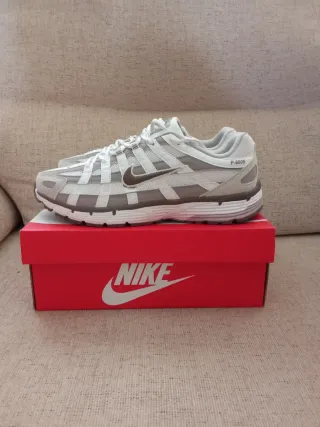 Zapatillas Nike P-6000 Marrón/Blanco