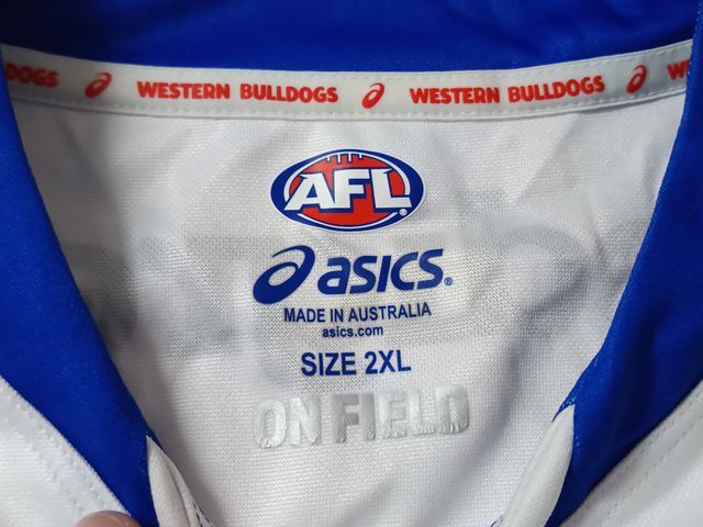Camiseta Western Bulldogs AFL(Australian Football