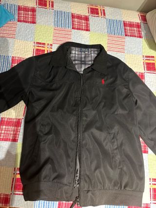 Chaqueta Harrington Polo Ralph Lauren Negra
